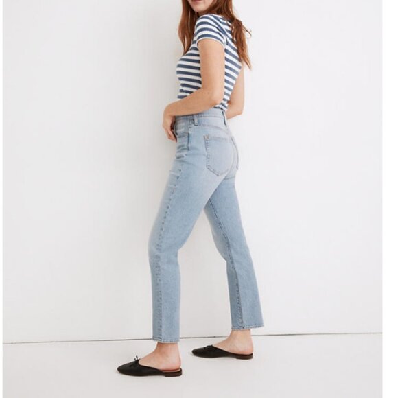 NWT Madewell Curvy Perfect Vintage Jeans 33T - Picture 3 of 4